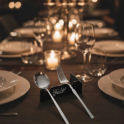 Mey İthalat® 3D Özel Baskı 6’lı Kaşık Çatal Sunum Standı Şık Masa Düzenleyici