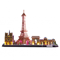 Mey İthalat® 3D Puzzle 115 Parça LED Işıklı