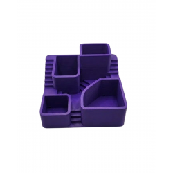 Mey İthalat® 3D Tasarım Kaktüs Saksısı Çok Katlı Dekoratif Bitki Standı