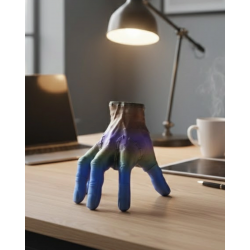 Mey İthalat® 3D Tasarım Rengarenk El Biblo 27x22 cm Özgün ve Şık Aksesuar