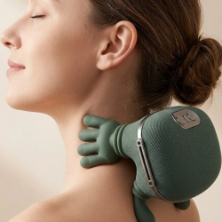 Mey İthalat® 3D Yoğurma Boyun Masaj Cihazı Akıllı Ergonomik Tasarım Derin Kas Rahatlatıcı