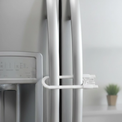 Mey İthalat® 4 Adet Dolap Emniyet Kilidi Çocuk Güvenliği İçin Güçlü ve Dayanıklı Set