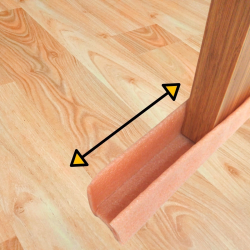 Mey İthalat®   4 Adet Kapı Toz Rüzgar Önleyici Isı Yalıtımı Sağlayan Sızdırmaz Strafor