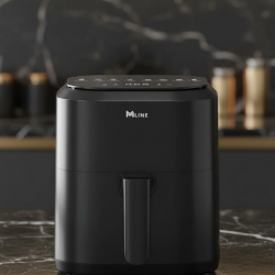 Mey İthalat® 4 Litre 1360W Dokunmatik Yağsız Airfryer Sıcak Hava Fritözü