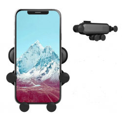 Mey İthalat®  4 Nokta Destekli Araç İçi Cep Telefonu Sabitleyici Tutucu Aparat