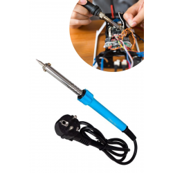 Mey İthalat®  40w Plastik Saplı Elektrikli Döner Başlıklı Havya Kalemi Elektrikli Döner Başlı Lehim Kalemi