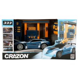 Mey İthalat® 41627 SUN-ZHC-CRN-RC ARABA BENZİN İSTASYONLU DUMAN PÜSK 2 4GHZ SES IŞIK