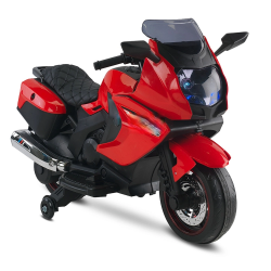 Mey İthalat®   438A XMX-316 Ledli Akülü Motor 12 Volt Kırmızı