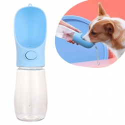 Mey İthalat®  450 ml Taşınabilir Butonlu Evcil Hayvan Suluğu