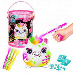 Mey İthalat® 45523 Airbrush Peluş Neon Boyama Seti -