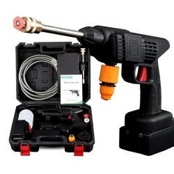 Mey İthalat® 48V Çift Bataryalı Taşınabilir Basınçlı Yıkama Tabancası