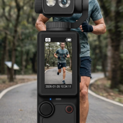 Mey İthalat® 4K Aksiyon ve Vlog Kamera 2.0 İnç IPS Ekran Otomatik Odaklama ve Kompakt Tasarım