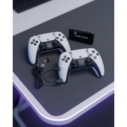 Mey İthalat® 4K Retro Oyun Konsolu 20600 Oyun Kablosuz Oyun Kolu