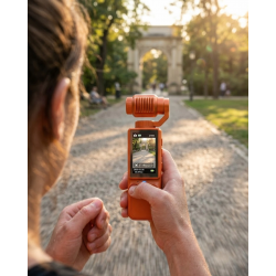 Mey İthalat® 4K Ultra HD Gimbal Kamera Sabitleyici ve 180 Derece Hareketli Lensli Vlog Kamera