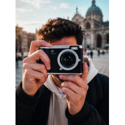 Mey İthalat® 4K Video Kayıtlı 48 MP Dijital Fotoğraf Makinesi Otomatik Odaklama