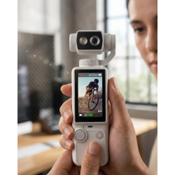 Mey İthalat® 4K Vlog Kamera Otomatik Odaklama ve Döndürülebilir Lensli Taşınabilir El Kamerası