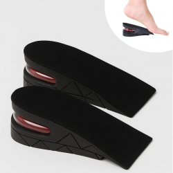 Mey İthalat®  5 cm Boy Uzatıcı Silikon Ortopedik Topuk Tabanlık – Yüksek Konforlu Gizli Yükseltici Ped (Unisex)