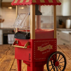 Mey İthalat® 5 Dakikada Popcorn Hazırlayan Yağsız Patlatma Makinesi