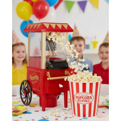 Mey İthalat® 5 Dakikada Popcorn Hazırlayan Yağsız Patlatma Makinesi