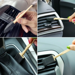 Mey İthalat®  5'li Araba Havalandırma Temizleme Fırçaları Klima Çıkışları,Toz Alma&Otomobil İçi Detaylı Mini Temizlik Aparatları