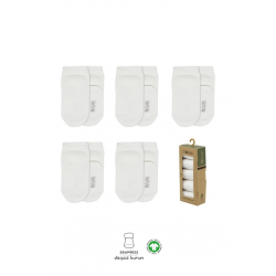 Mey İthalat®   5'li Penye Soket Kutulu Basic Çorap 10131 Ekru