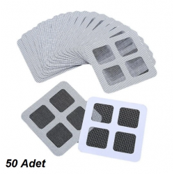 Mey İthalat® 50 Adet Banyo Gider Süzgeci, Sineklik Tamir Kiti