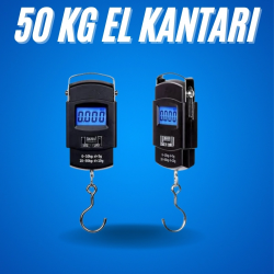 Mey İthalat® 50 Kg Dijital El Terazisi Cep Tartısı El Kantarı Terazi