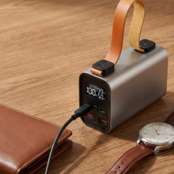 Mey İthalat® 50000 mAh Güçlü Powerbank Dijital Göstergeli Çoklu USB Çıkışlı