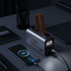 Mey İthalat® 50.000 mAh LED Ekranlı Taşınabilir Şarj Cihazı Süper Hızlı Şarj