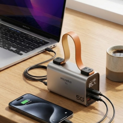 Mey İthalat® 50000 mAh Powerbank Süper Hızlı Şarj LED Dijital Göstergeli Taşınabilir Şarj Cihazı