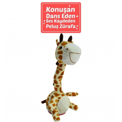 Mey İthalat® 50109 40 CM KONUŞAN ŞAŞKIN ZÜRAFA -HLY