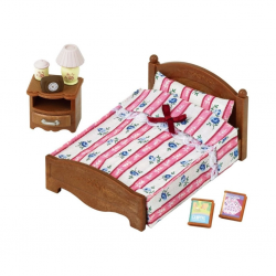Mey İthalat® 5019 Sylvanian Families İki Kişilik Yatak Seti figürler ayrı satılır +3 yaş