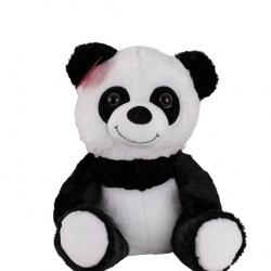 Mey İthalat® 5122S OTURAN PANDA 37 CM SİYAH