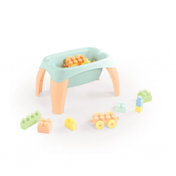 Mey İthalat® 5211 OYUNCAK AKTİVİTE OYUN MASASI 30 PARÇA MEGA BLOK