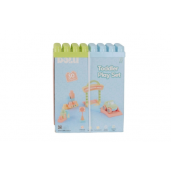 Mey İthalat® 5218 OYUNCAK YOL VE BLOK SET 30 PCS