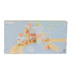 Mey İthalat® 5221 OYUNCAK TREN SET 58 PARÇA