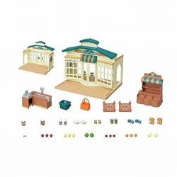 Mey İthalat® 5315 Sylvanian Families Grocery Market - Manav - figürler ayrı satılır +3 yaş