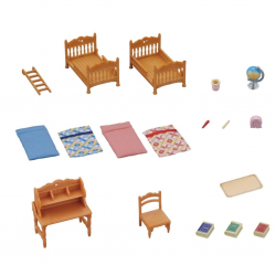 Mey İthalat® 5338 Sylvanian Families, Çocuk Yatak Odası Seti, +3 yaş, figürler ayrı satılır.