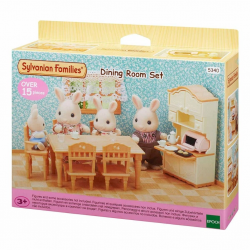 Mey İthalat® 5340 Sylvanian Families Yemek Odası Seti +3 yaş figürler ayrı satılır.