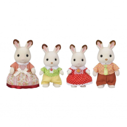 Mey İthalat® 5655 Sylvanian Families Çikolata Kulaklı Tavşan Ailesi +3 yaş