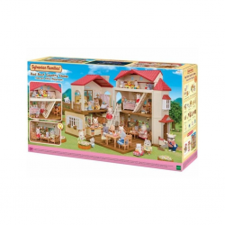 Mey İthalat® 5708 Sylvanian Families Işıklı Şehir Evi ( Gizli Oyun Odalı) +3 yaş