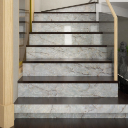 Mey İthalat®  5mt x 60 cm Mermer Desenli Masa Tezgah Mutfak Su Geçirmez Yapışkanlı Folyo Sticker