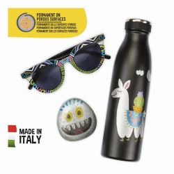 Mey İthalat®  6 Renk Maxi Tip Metalik Keçeli Kalem Seti