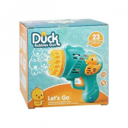 Mey İthalat® 6051 ÖRDEKLİ PİLLİ KÖPÜK TABANCA MAVİ -KYM