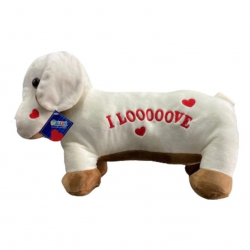 Mey İthalat® 62203 PELUŞ 45 CM AŞIK KÖPEK YASTIK -HLY