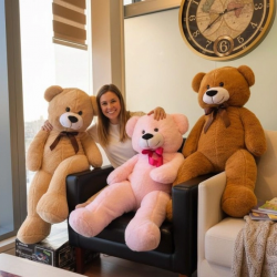 Mey İthalat® 62723 PELUŞ 100CM UZUN AYI