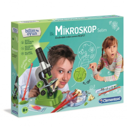 Mey İthalat® 64963 İlk Mikroskop Setim - Bilim ve Oyun +8 yaş