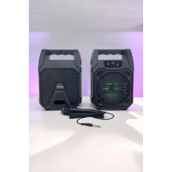 Mey İthalat® 6.5 İnç Kablosuz Hoparlör Bluetooth Bağlantılı Yüksek Ses