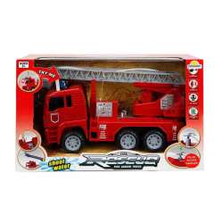 Mey İthalat® 66110 Maxx Wheels Sesli ve Işıklı Su Fışkırtan İtfaiye Aracı 24 cm