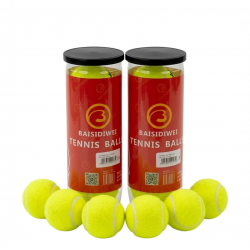 Mey İthalat® 6’lı Tenis Topu Seti Antrenman ve Günlük Kullanım İçin Uygun